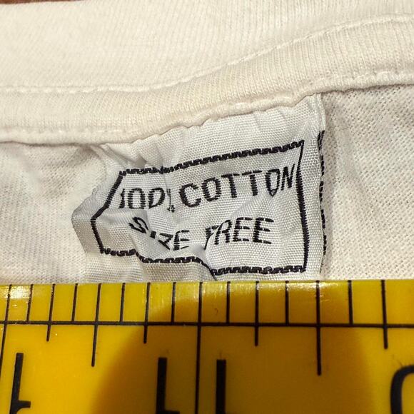 Vintage 2003 Pirates of the Caribbean Promo Tee (Movie Poster) Sz Free / M-L - Picture 4 of 8